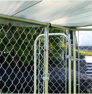 Offre Spéciale Extérieur Grand Chenil Galvanisé Motif Animal Maisons En Métal avec Fermeture À Glissière En Gros - Product Image 6