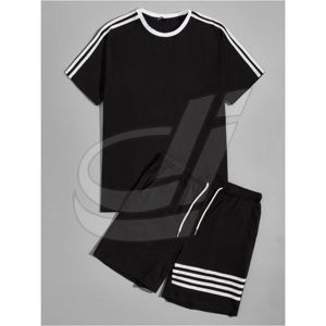Chándal deportivo de manga larga para hombre, ropa de playa de alta calidad, conjunto de sudadera con pantalones cortos, conjuntos dobles de verano - Product Image 4