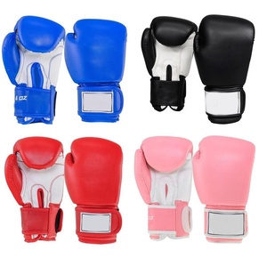 ถุงมือชกมวยแบบไทยดีไซน์ด้วยวัสดุหนัง PU ขนาด8ออนซ์12ออนซ์16ออนซ์สั่งโลโก้ได้ตามต้องการมีตราสินค้าเฉพาะ - Product Image 3