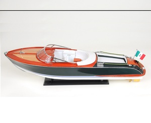 RIVA aquariva Sơn mô hình thuyền gỗ vừa làm bằng tay-Mô hình - Product Image 1