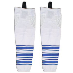 High Quality Wholesale Hockey Team Wear <b>Socks</b> Full Sublimation Printing Cheap Customized Ice Hockey <b>Polyester</b>/Cotton Summer - Product Image 2