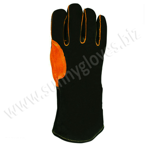 Guante de soldador de piel de vaca, guantes de soldadura Tig de argón, de impacto, gran oferta - Product Image 1