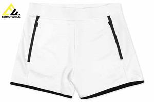 กางเกงขาสั้นผ้าฝ้ายวินเทจสำหรับออกกำลังกายผู้ชาย สไตล์ไฮสตรีท แห้งเร็ว ปักลายเรียบๆ ขายส่งประจำฤดูร้อนปี 2024 ความยาวระดับเข่า รับผลิตแบบ OEM - Product Image 2