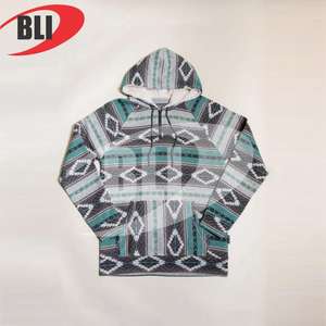 Sudadera con Capucha de Alta Calidad, de Algodón y Poliéster, con Diseño Completo por Sublimación, Sudadera Personalizada con Estampado por Sublimación para Hombre - Product Image 1