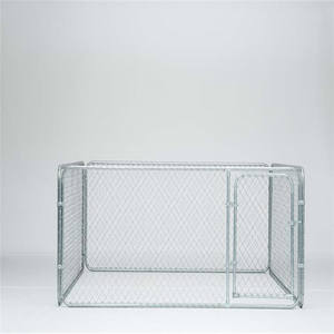 <span class=keywords><strong>6ft</strong></span> X 10ft X 10ft köpek kulübesi zincir örgü Metal zincir bağlantı köpek Run çit fermuar kapatma ile hayvan desen evi köpekler için - Product Image 5