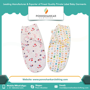 Couvertures en mousseline pour bébé |   Couverture douce et confortable pour nouveau-né |   Couverture pour bébé en coton imprimé |   Marque privée OEM personnalisée - Product Image 5