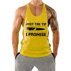 Camisetas sin Mangas de Encaje 100% Algodón, Holgadas, con Abertura Lateral, Chaleco sin Mangas para Hombre, Moda Hip Hop, Ropa Deportiva, Corte Extendido, Gimnasio, Fitness - Product Image 5