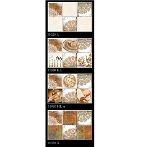 Precio barato Metro esmaltado azulejos de pared de baño de cerámica 300x450mm - Product Image 3