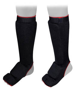 Protector deportivo elástico de algodón, espinillera para boxeo, muay thai, mma, artes marciales - Product Image 1