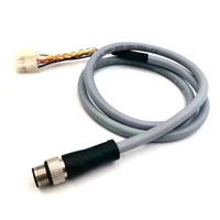 Câble de capteur M12 à 8 broches, moulé par injection, avec connecteur Mini-Fit Molex 4.2 mm, fabriqué en Chine pour l'automatisation industrielle
