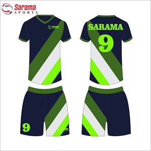ชุดฟุตบอลทันสมัยพร้อมงานซับลิเมชั่น/งานปัก ด้วยดีไซน์และโลโก้สโมสรที่ออกแบบเองได้ - Product Image 3