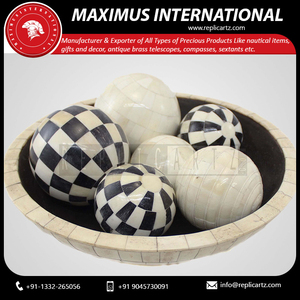 Natural Bone Stone <b>Crystal</b> <b>Ball</b> Decorative <b>Balls</b> Supplier for Centerpiece Bowls Fillers Home Decor Christmas Wedding Table Decor - Product Image 6
