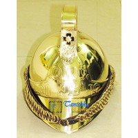 Casque de pompier australien en laiton QLD FB, collectionnables, style victorien, pour collectionneur, casque de pompier de la Brigade, portable, décoration intérieure, cadeau fait main