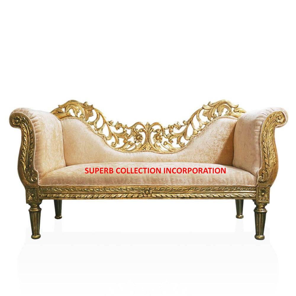 Luxury Wedding Decor Couch Sofa Direct India Factory Sale