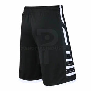Pantalones cortos de fútbol para hombre personalizables de secado rápido y estilo casual para ropa de equipo con logotipo personalizado - Product Image 3