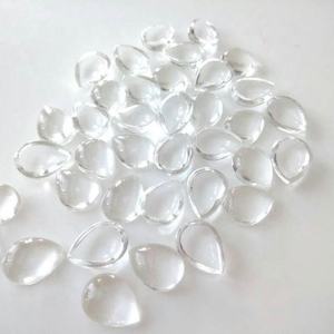 Prêt à l'achat, certifié magnifique, tendance, 5x7mm, cristal naturel, Quartz, poire, Cabochons, pierres précieuses en vrac du fournisseur - Product Image 1