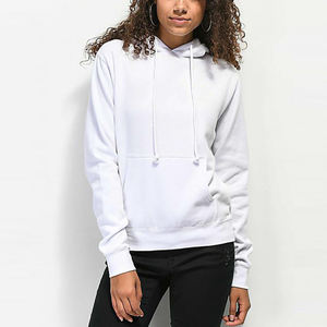 Sudadera con capucha de manga larga para mujer, Chaqueta corta con cremallera, sudadera con cremallera, prendas de vestir con cordón, ropa Sexy OEM - Product Image 1