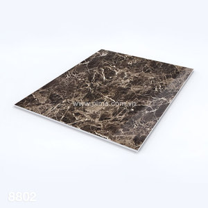 Panneau PVC à motif grain de bois marbré pour décoration intérieure (pima) ROHS, ISO9001 0,56-0,58g/cm3 Support technique en ligne asiatique - Product Image 1
