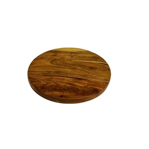 Hot Selling Latest Acacia Wooden Made <b>Serving</b> Plate for Sale Wood Platter for Homeware - Product Image 3
