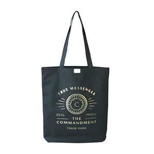 GOTS Certified 100% Custom Printed Reusable Canvas Shopping Bag For Daily Use Available In Various Sizes and Color