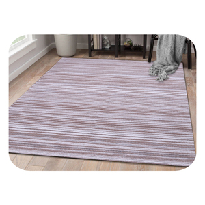 Principal fournisseur de vente en gros de tapis d'intérieur brodés en laine et coton de conception moderne 100% à vendre - Product Image 1