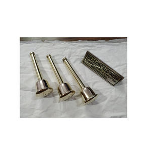 Aspersor de latón de agua bendita, suministro de iglesia de estilo religioso, modelo pulido de Brassworld India - Product Image 1