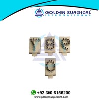 Pince à tatouer vétérinaire GOLDEN avec tête rotative, modèle standard GSIB-100122, fabriquée au Pakistan, toutes tailles disponibles
