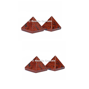 Nouvelle pyramide d'obsidienne de pierres précieuses - Product Image 1