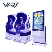Capsule de réalité virtuelle grand espace, cinéma VR 9D, simulateur de mouvement VR 2 places à vendre