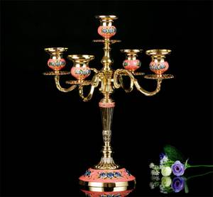 BRASSWORLD INDIA Portavelas de latón blanco grabado Otros tipos de candelabros Linternas y tarros de velas - Product Image 2