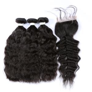 Extensions de cheveux indiennes JAE modèle 751, qualité supérieure, 100% vierges, fond épais, tissées à la main, double trame, vente en gros à bas prix, à fixer avec des bandes - Product Image 2