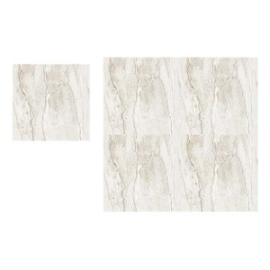 กระเบื้องปูพื้นพอร์ซเลนเคลือบสีขาวมันวาว 40x40ซม - Product Image 5