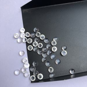 Piedras Preciosas de Piedra Lunar Blanca Natural de 3 mm, Redondas, Lisas, Calibradas, Cabujones Sueltos para la Fabricación de Joyas, Collares, Colgantes, Nuevas AAA - Product Image 2