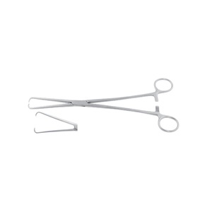 Schroeder-Pinzas de acero inoxidable de alta calidad, forros de tenaculo de 25CM, grado alemán - Product Image 1