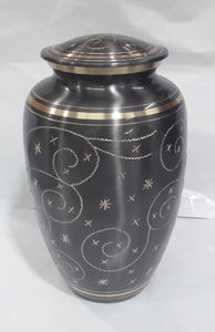 Pweter – urnes de crémation en laiton, pour enterrement commémoratif de cendres humaines - Product Image 6