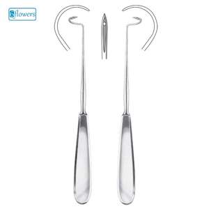 คีมจับเข็มสเตนเลสแบบแมนนวลของเดชแอมป์ พร้อมฐานสำหรับเครื่องมือผ่าตัด - Product Image 1