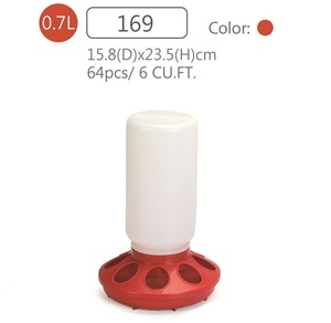 Bebedero de Agua Crown 169 de 0.7L, Pequeño, de Plástico, No Automático, para Pollitos, Uso Interior/Exterior - Product Image 2