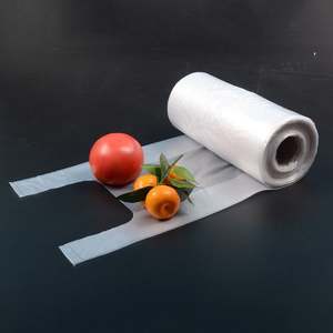 LDPE competitive price high quality <b>clear</b> printed t shirt <b>bag</b> on roll -Hanoi Plastic <b>bag</b> - Product Image 1