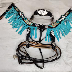 Y & Z bride de cheval en cuir de qualité supérieure prix de gros selles usinées à la main pour usage équestre - Product Image 1