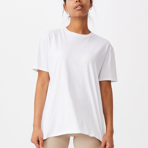 คอลเลคชั่นเสื้อยืดสีขาวแบบใหม่ ดีไซน์ใหม่ ผลิตตามสั่ง ผ้าฝ้าย 100% สำหรับผู้หญิงและเด็กสาว - Product Image 2