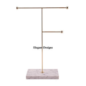 Expositor de Joyería de Metal con Recubrimiento de Polvo Negro, Expositor de Collares de Mesa Duradero y Ecológico, Calidad Superior, Más Vendido - Product Image 3