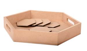 ที่รองแก้วและถาดเสิร์ฟสำหรับเครื่องดื่ม,ที่รองแก้วไม้ก๊อกแบบพรีเมี่ยมพร้อมบรรจุภัณฑ์ที่ทำด้วยมือ - Product Image 6