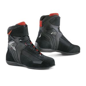 Black White-Color Breathable Motorcycle Riding Racing Waterproof Breathable Leather Motorbike Motocross-Boots - Product Image 3