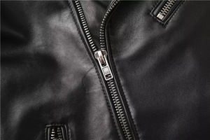 Vestes en cuir Pu pour hommes, vestes de haute qualité avec meilleur Design, vestes en cuir de qualité supérieure à la mode - Product Image 5