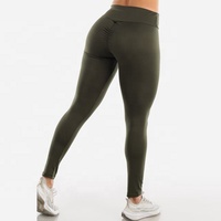 Leggings de sport pour femmes PIHA SPORTS, taille haute, couleur unie, grande taille, avec poches latérales, matière extensible en spandex/polyester, pantalon de yoga