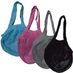 Sacs fourre-tout en filet pour shopping, gym, piscine, pique-nique, vacances, vente en gros de l'Inde, qualité durable, 100% coton - Product Image 1