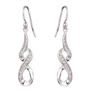 Pendientes de plata de ley 92,5 hechos a mano para mujeres y niñas, aretes de lujo, ropa de diario, precio barato, NSJ-1099/49640 - Product Image 1