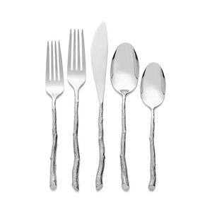 Juego de cubiertos de plata exclusivo para decoración de hogar y boda, cubiertos duraderos de lujo, cuchara, tenedor, juego de cuchillos a la venta - Product Image 2