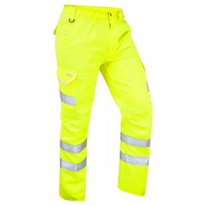 Hotsale Flame Retardant Men Work Trouser with 3M Hi Vis Reflective Tape Construction Industrial Safety Men FR <b>Cargo</b> Work <b>Pants</b> - Product Image 6