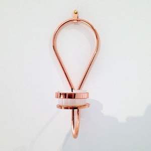 Support de bougie en métal au design moderne, décoration lumineuse, décoration murale, porte-bougie de Noël pour la maison, l'hôtel, le restaurant, montage mural - Product Image 4